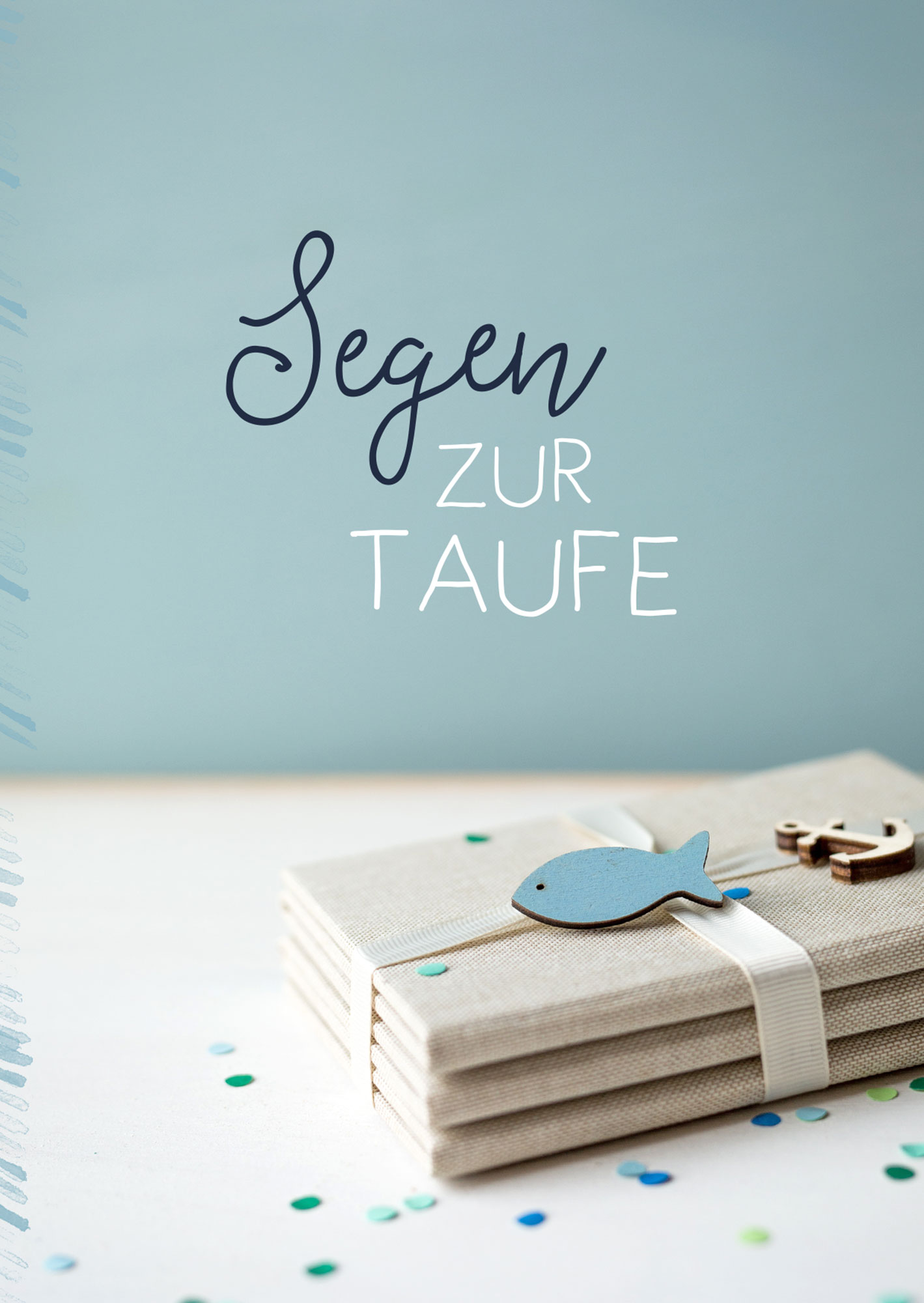 Faltkarte - Segen zur Taufe