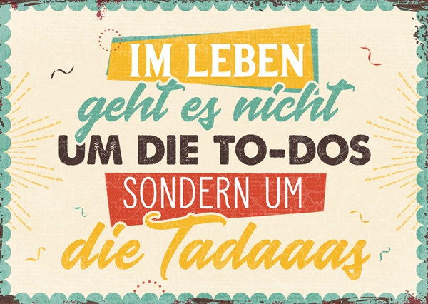 Postkarte - Tadaaas Postkarte - Tadaaas