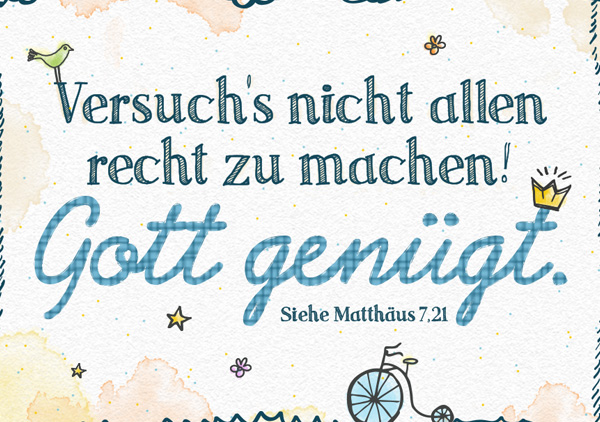 Mini - Gott genügt