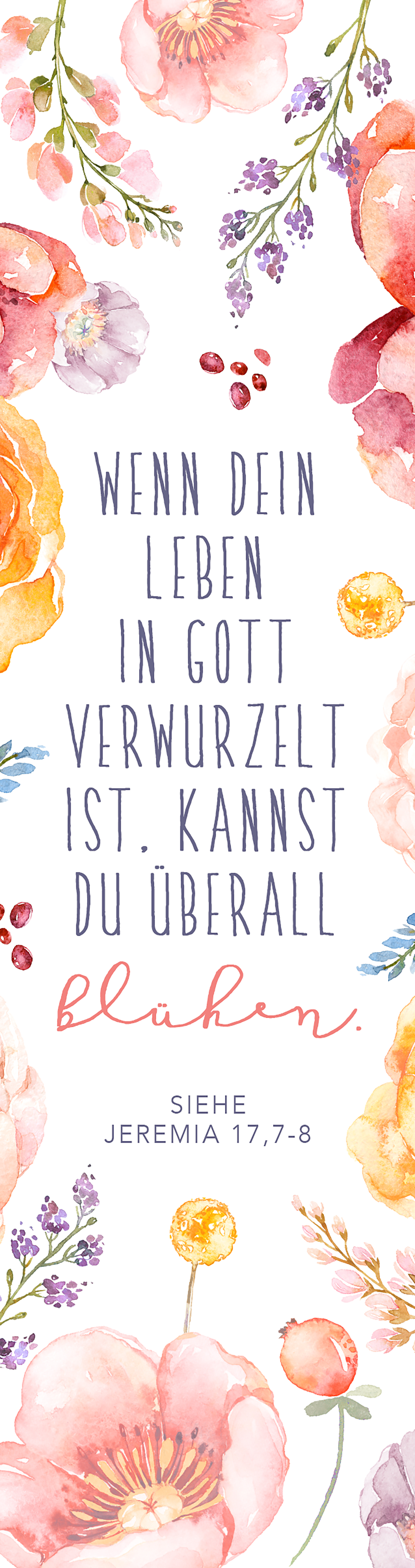 Segenszeichen - In Gott verwurzelt