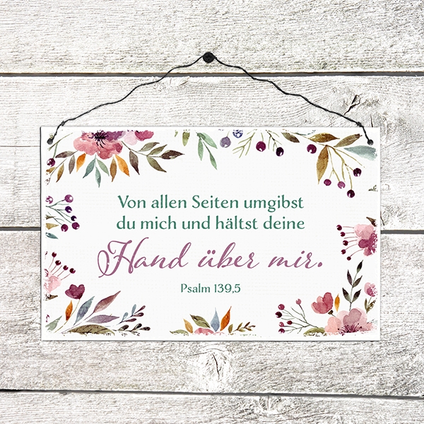 Holzschild groß - Deine Hand Holzschild groß - Deine Hand