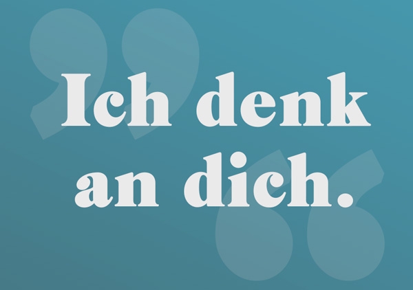 Mini - Ich denk