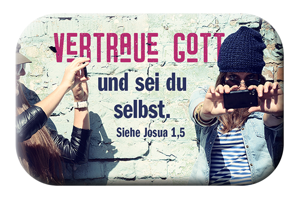 Magnet Mag Blessing - Vertraue Gott (Foto) Magnet Mag Blessing - Vertraue Gott (Foto)
