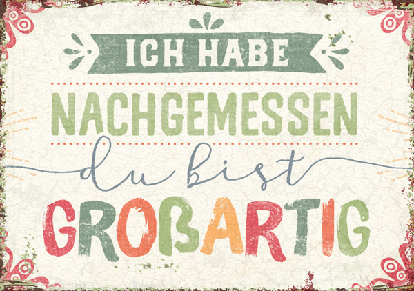 Mini - Du bist großartig Mini - Du bist großartig