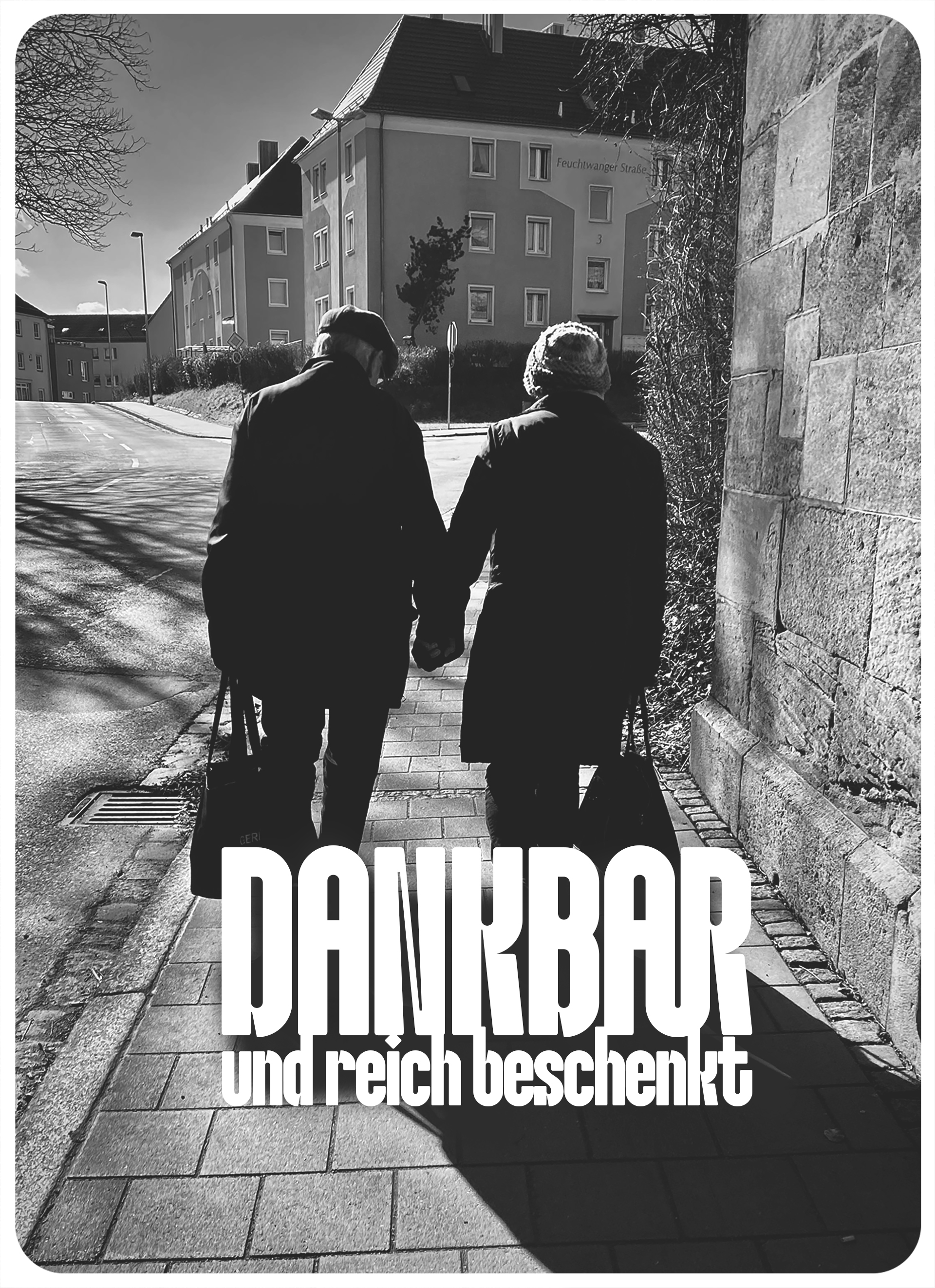 XL-Postkarte - Dankbar und reich beschenkt