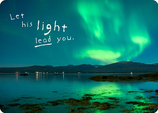 XL-Postkarte Big Blessing - Let his light XL-Postkarte Big Blessing - Let his light