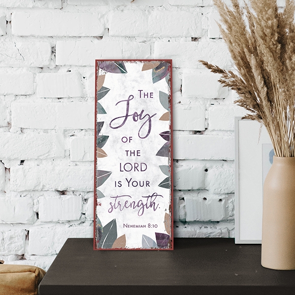 Metallschild lang - Your strength Metallschild lang - Your strength