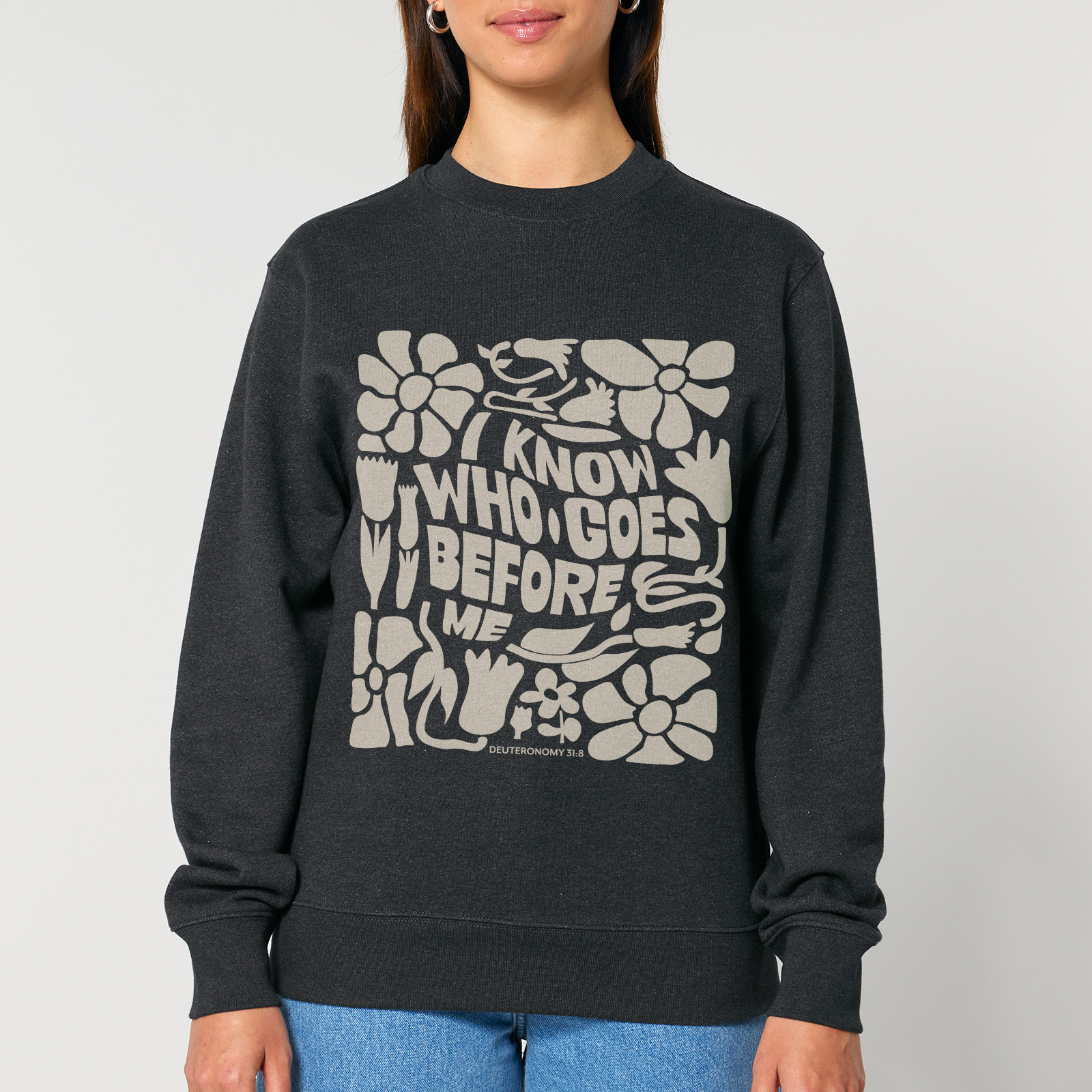 Sweater I Know (dunkelgrau)-S