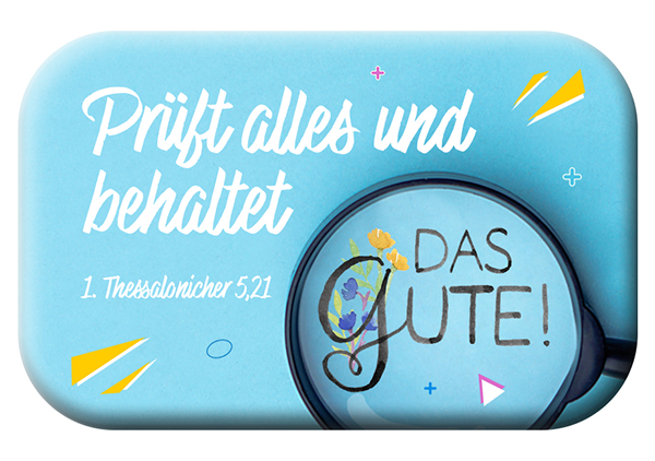 Magnet Mag Blessing –  Jahreslosung Lupe Magnet Mag Blessing - Lupe