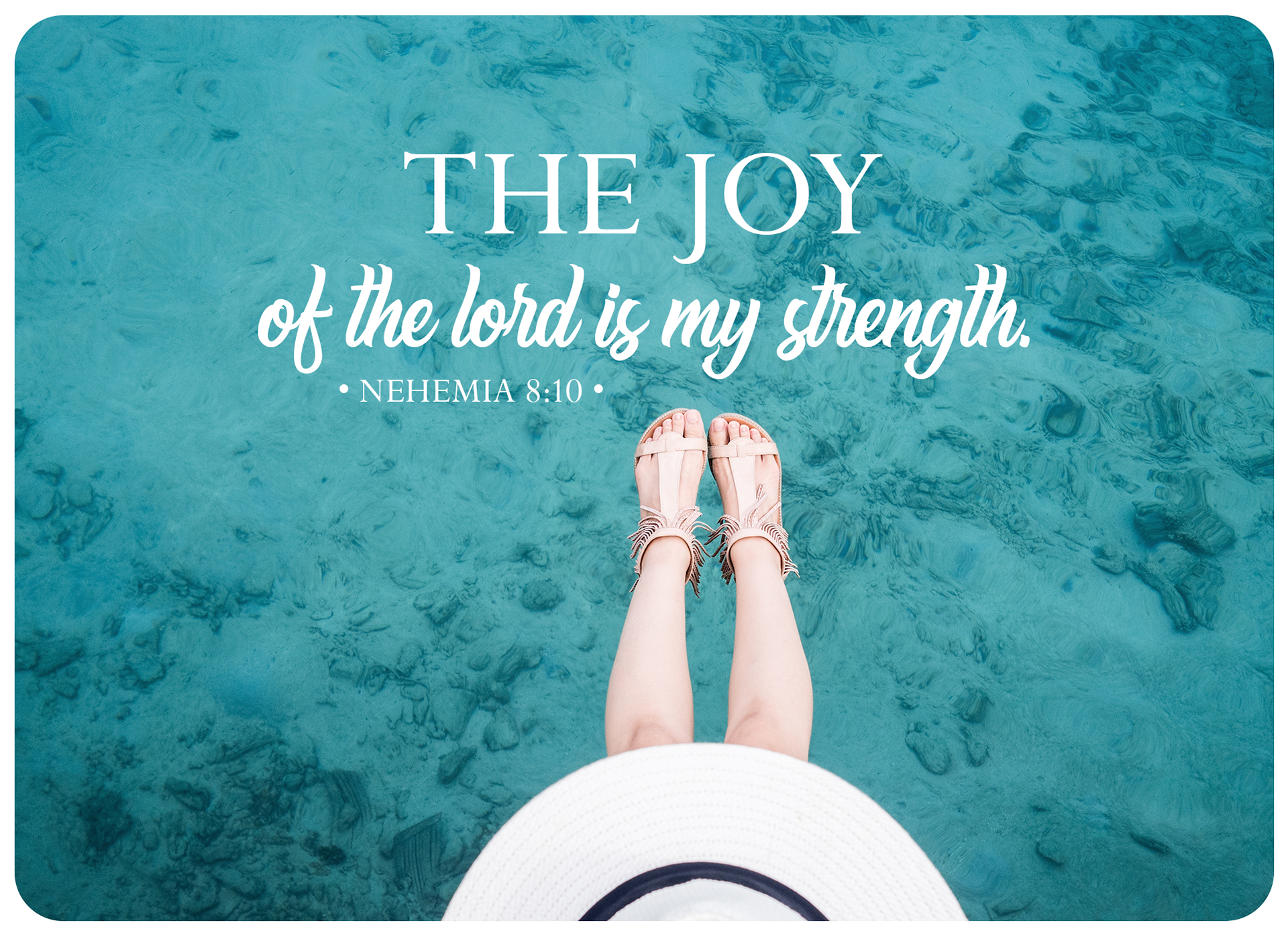 XL-Postkarte Big Blessing - The Joy of the Lord