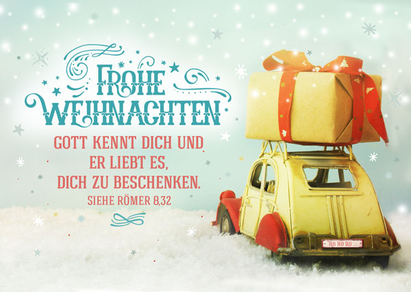 Postkarte - Dich beschenken Postkarte - Dich beschenken