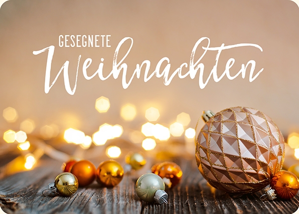 XL-Postkarte Big Blessing - Gesegnete Weihnachten (Kugeln) XL-Postkarte Big Blessing - Gesegnete Weihnachten (Kugeln)