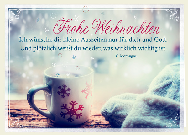 Faltkarte - Kleine Auszeit Faltkarte - Kleine Auszeit