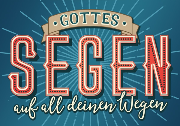 Mini - Segen auf all deinen Wegen Mini - Segen auf all deinen Wegen