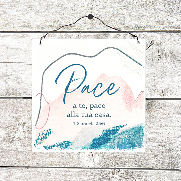 Holzschild klein - Pace Holzschild klein - Pace