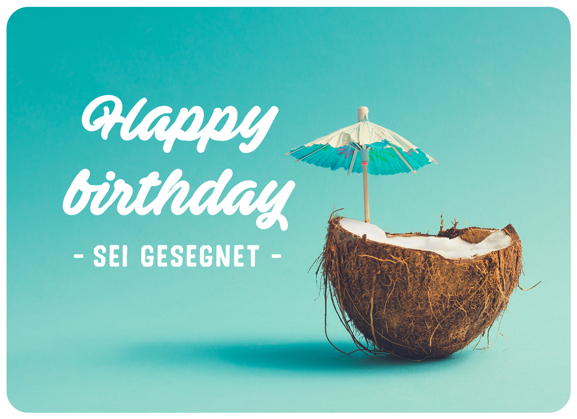 XL-Postkarte Big Blessing - Happy Birthday