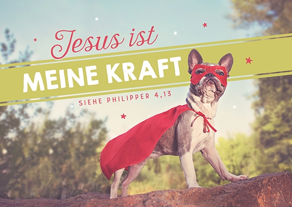 Postkarte - Kraft