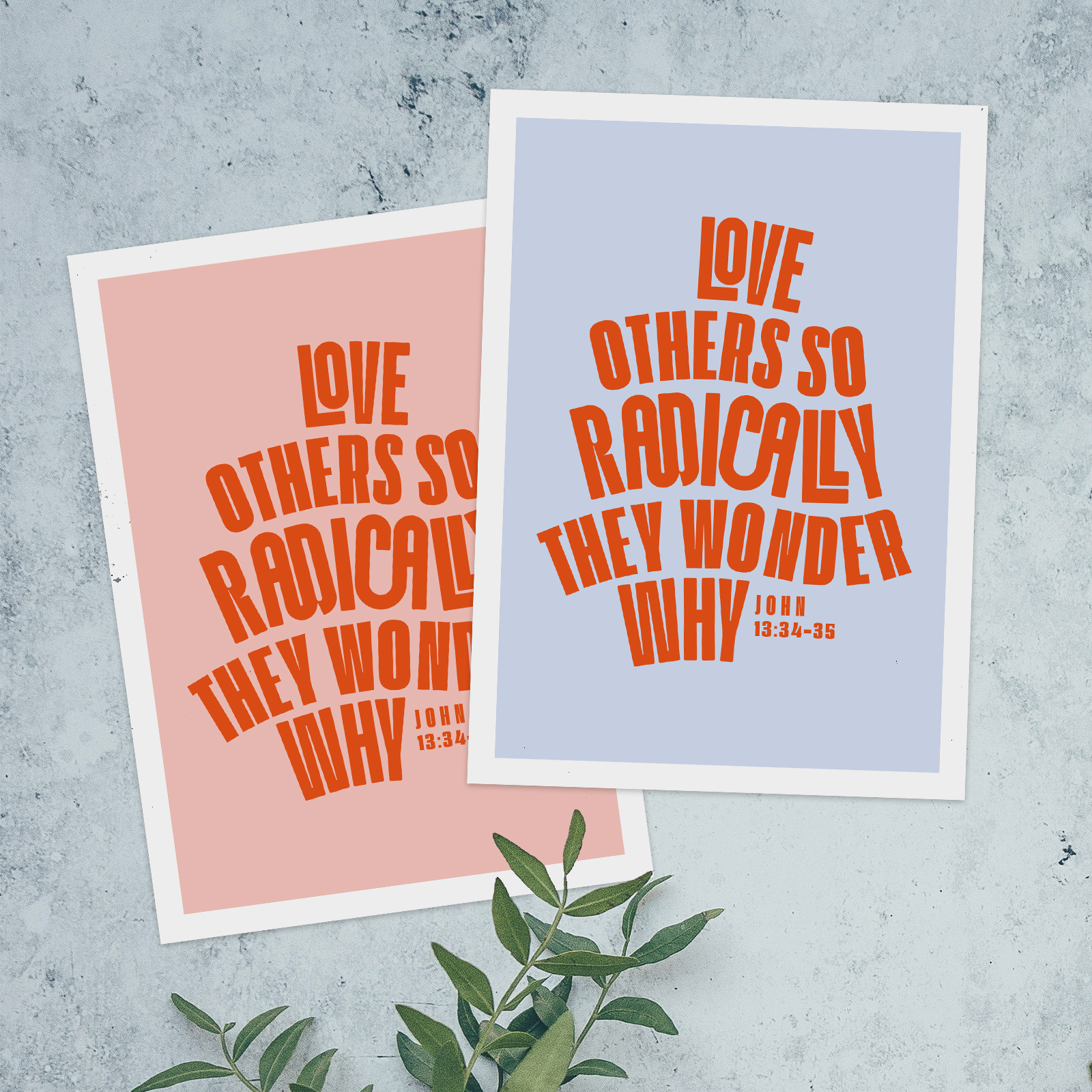 Postkarte - Love others so radically they wonder why