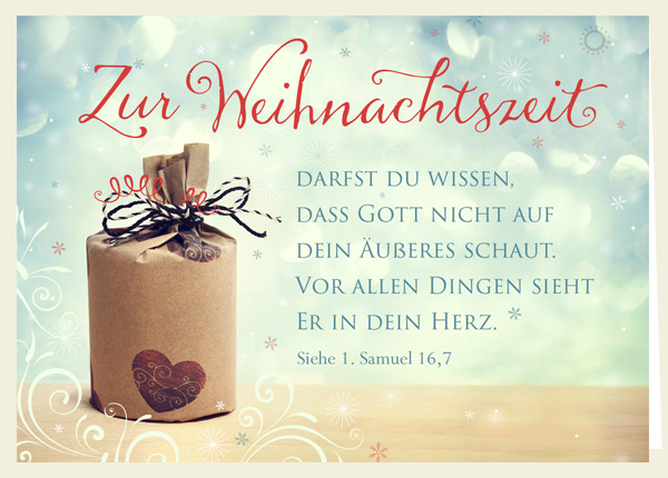 Faltkarte - Weihnachtszeit Faltkarte - Weihnachtszeit