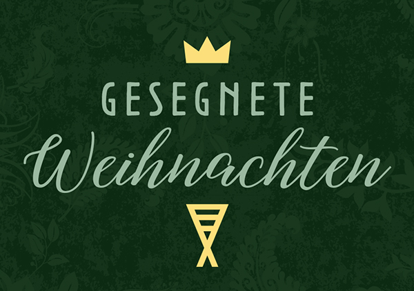 Mini - Gesegnete Weihnachten (Krone Krippe) Mini - Gesegnete Weihnachten (Krone Krippe)