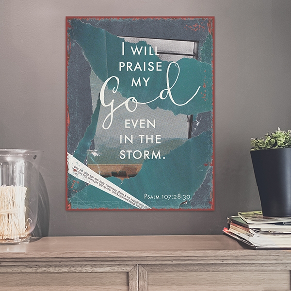 Metallschild groß - Storm Metallschild groß - Storm