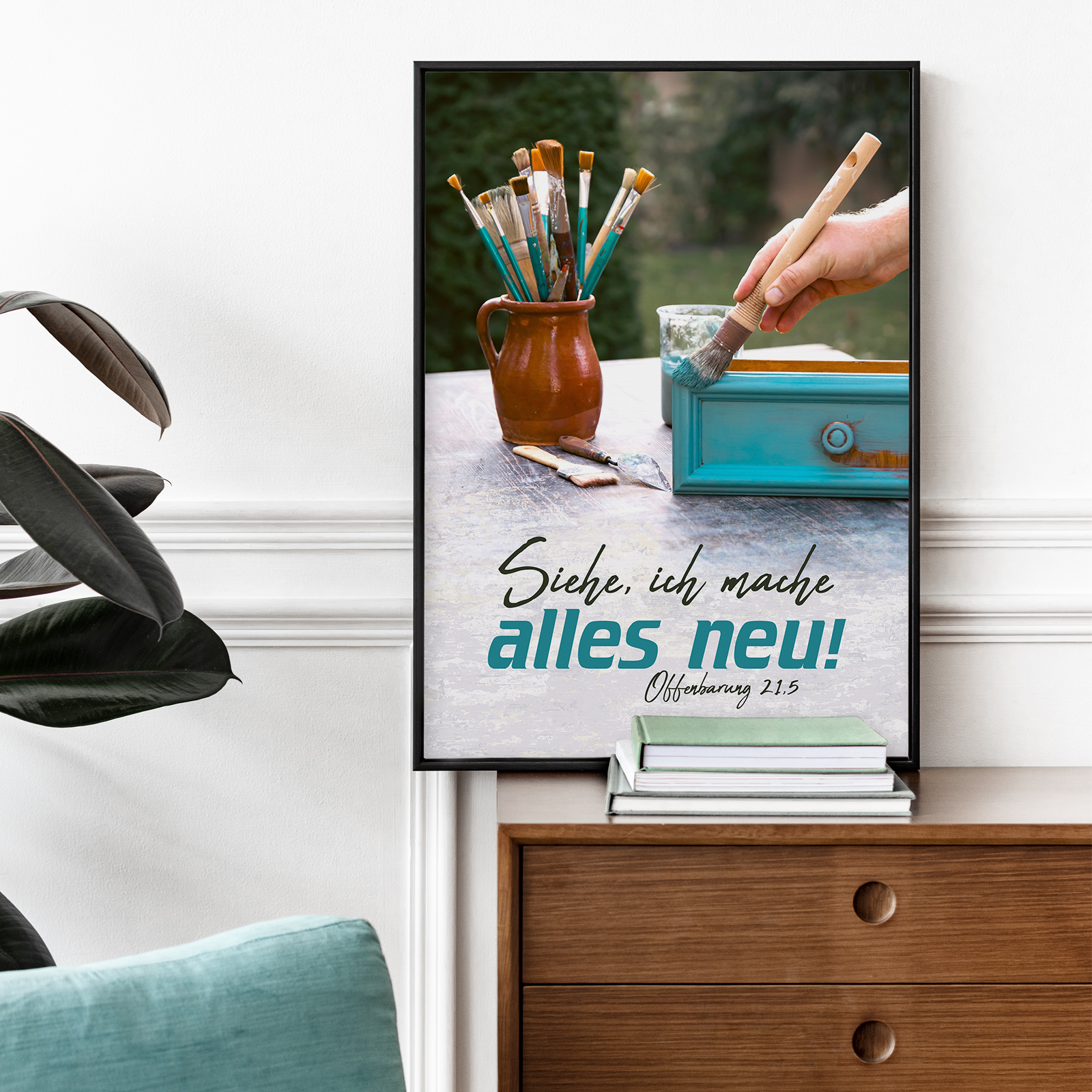 Poster - Jahreslosung 2026 - Upcycling Poster - Jahreslosung 2026 - Upcycling