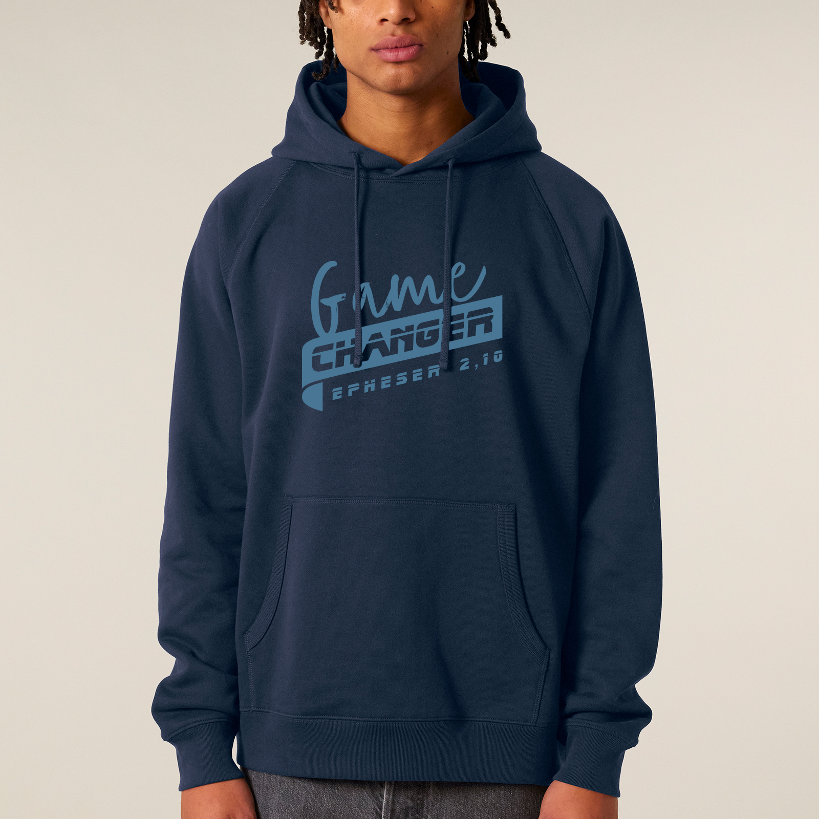 Hoodie Gamechanger (dunkelblau)-S Hoodie Gamechanger (dunkelblau)-S