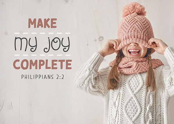 Postkarte - Make my joy complete Postkarte - Make my joy complete