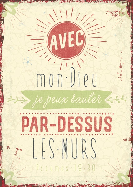 Postkarte - Avec mon Dieu Postkarte - Avec mon Dieu