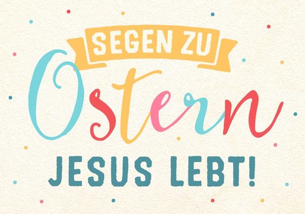Mini - Ostern - Jesus lebt