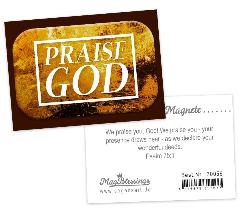 Mag Blessing - Praise God (golden)
