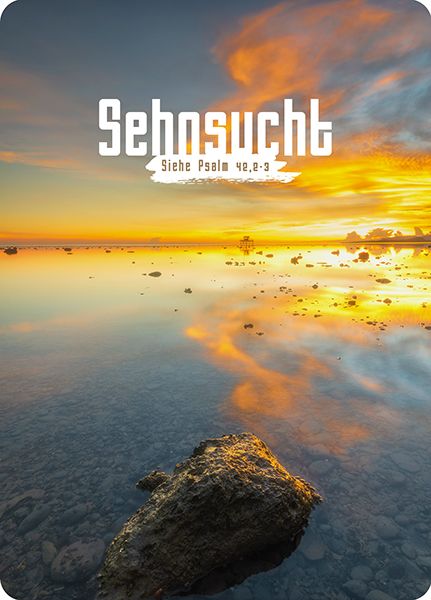 XL-Postkarte Big Blessing – Sehnsucht (Meer)