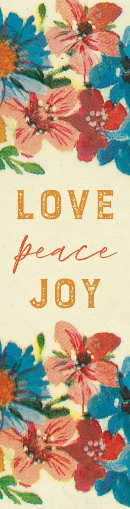 Segenszeichen - Love Peace Joy